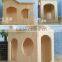 Hot selling china new fashion solid wood pet bed house wood pet doghouse for dog