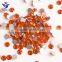 orange diamond drill flat back nail art rhinestones for nail salon