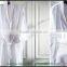 Waffle bath robe for hotel bathrobe waffle weave men plus size cotton waffle embroidered robe