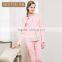 Fashion Design Qianxiu Spring Autumn Lace Long Cotton Sexy Pajamas
