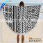 100% Cotton velour reactive printed round towel beach
