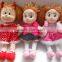 lovely soft plush girl doll musicl baby doll supply