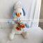 musical plush christmas snowman with scarf