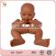 oem soft vinyl reborn baby doll parts kits without clothes/black reborn baby dolls silicone