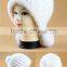 Y.ROGUSA Brand YR056 Wholesale China Hand Knitted Mink Fur Hat with pom pom Lots of Colors