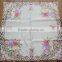 hand-embroidered applique work tablecloth