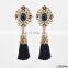 Fabric tassel earrings free bohemian jewelry vary style gems earrings