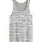 direct factory custom full printing low cut singlet