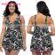 Fashion Sexy V Neck Top Quality One Piece Fat Woman In Bathing Suit