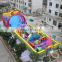 Commercial giant rentals business inflatable fun city playground for rent 2017