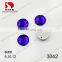 Light siam flat back sew on crystal stones for clothing