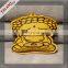 High quality custom woven key ring pendant with cheap price