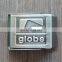 ShenZhen hardware solid brass belt buckle engraved/printed logo buckle for man