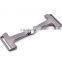 Custom made cheap ladies decorative metal gunmetal shoes buckle