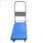 Household Mute folding cart/Stainless steel plate barn carrying Trolley