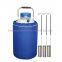 China PANSHI factory price 50L liquid nitrogen container, liquid nitrogen tanker