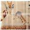2018 trending products fashion zebra fawn curtain,1.3*2.7m, 1.4*2.7m