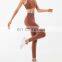 Wholesale Fishnet panel bra high waist elastic Womens gym fitness & yoga wear clothing sets