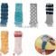 Foot Knitted Leg Warmers Exercise Protective Leg Cover Coloured Stripes Warm Thermal Socks