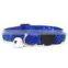 HQP-XP14 HongQiang Manufacturer wholesale multi-colors adjustable gold velvet collar with bell for cat dog use