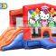 orange combo inflatable jumper bouncer jumping bouncy castle bounce house with slide