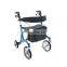 CE certificate Best Selling Products Height Adjustable Aluminum Foldable Children Walker Rollator