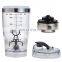 Hot sales!metal  custom protein  electric shaker cup shaker bottles bpa free