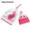 Masthome Handle Printed Plastic table Brush and Dustpan Set for Table Cleaning