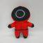Hot Sell Korea TV Customization Plush Cosplay Squid Game 23cm Printed Doll Toys