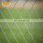 Hot dipped galvanized barbed wire chain link fence