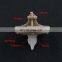 9mm hole auto body trim  clips small plastic rivet fastener