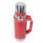 Stainless steel  vacuum 2.2L large outdoor sports cup camping  bottle  Double wall insulated  thermo water flask with lid cup