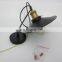 Haining Tonghua Nordic Industrial Wrought Iron Black Led Hanging Lamp Cable Lamp Pendant
