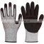 Amazon Supplier Oil-resistant Water-resistant Cheap Black Cut Resistant NItrile Gloves