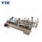100-1000ml Double Head Chocolate Paste Filling Machine Thick Chili Paste Filling Machine