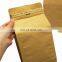 Custom Printed 12oz 16oz 1 kg Coffee Bean Bag Doypack Kraft Paper Flat Bottom Bag For Coffee