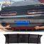 High Quality Wholesale Custom Cheap Glossy Carbon Fiber Rear Bumper Diffuser Body Kit For Dodge Challenger