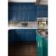 High Gloss Lacquer Modern Wood Kitchen Furniture Marble Top Kitchen Cabinets