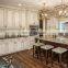 White lacquer modern shaker design units door mdf kitchen cabinet