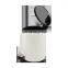 High quality 5L stainless steel waste bin white color home kitchen office lilving room bathroom pedal bin with soft closing