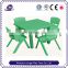 2020 Children furniture kindergarten cheap plastic study play table set for kid