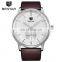 Benyar 2720M High Quality Women's Quartz Wristwatch Men Simple Design Clock Watch