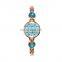 JW 6263 Charm quartz designer wrist watch slim chain strap stainless steel ladies watches