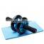 Fitness Exercise Wheel Double Use AB Wheel Roller blue color