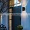 HUAYI High Performance Ip65 Waterproof Aluminum 2*3 W Outdoor Garden Landscape Black White Led Wall Lamp