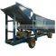 Portable type mobile alluvial sand gold dust separator machine factory price for Ghana