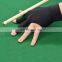 high quality spandex Nylon 3 Fingers Billiards glove Pool Table Lycra Snooker Gloves