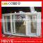 used house pvc windows vinyl casement windows with fin for sale