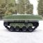 RC Tank Tracked Robot Chassis For Lawn Mower