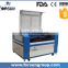 Cheap price CO2 laser cutting machine/laser engraving engraver for leather